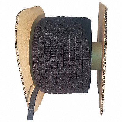 RIP-TIE W60MSPBK Hook & Loop Cable Tie Roll 600 ft Blck