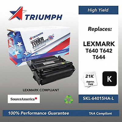SOURCE AMERICA SKL64015HAL Toner Cartridge Black 21 000 Pages