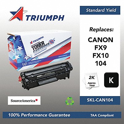 SOURCE AMERICA SKLCAN104 Toner Cartridge Black 2000 Pages