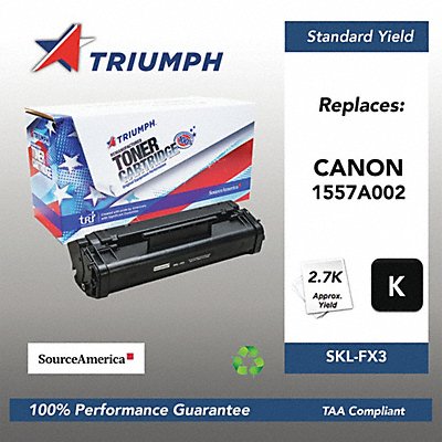 SOURCE AMERICA SKLFX3 Toner Cartridge Black 2700 Canon LC 4000