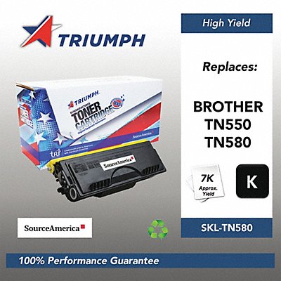 SOURCE AMERICA SKLTN580 Toner Cartridge Black 7000 Pages