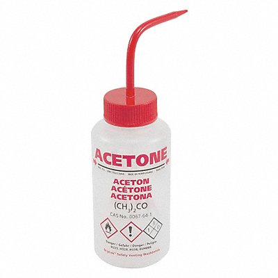 DYNALON 5064950001 Wash Bottle 500 mL 75 mm Dia PK5