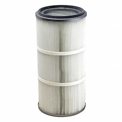 GRAINGER 45GG55 Filters White 200 deg.F Height 26in.