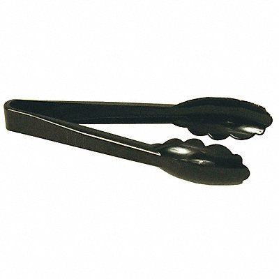 CRESTWARE PCT9BK Tong Black 9 in L Plastic