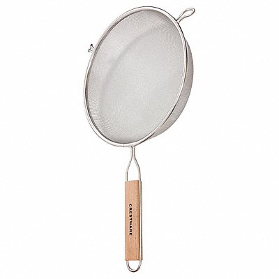 CRESTWARE WHSSF8 Mesh Strainer 13 3/4 in L SS