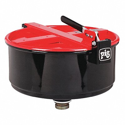 PIG DRM1210RD K7665 Drum Funnel Red Steel NPT