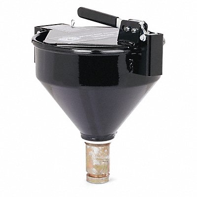 PIG DRM1128BKNPT Drum Funnel Black Steel NPT