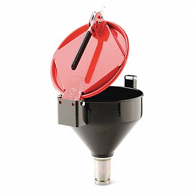 PIG DRM1127RDNPT K7664 Drum Funnel Red Steel NPT