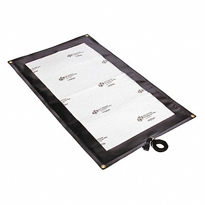 PIG PAK226 Drip Pan Kit 52 in Lx30 in W Blk/Whte