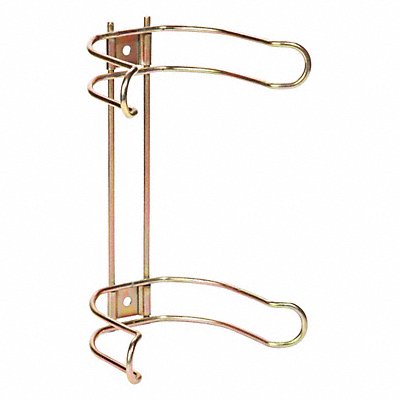 PIG bkt102 Wall Mounting Bracket 6 in W Gold Steel