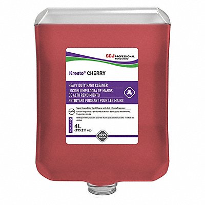 SC JOHNSON PROFESSIONAL KCH4LTR Hand Cleaner Red 4 L Cherry PK4