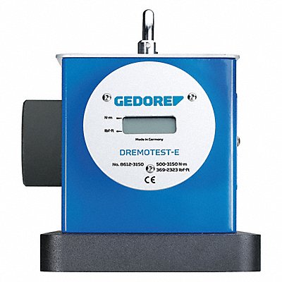 GEDORE 86123150 Elec Torque Tester 3150 Nm 12-5/8 AC/DC