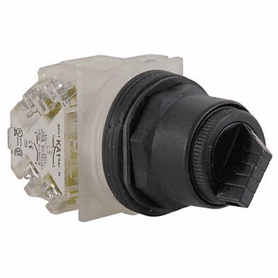 SCHNEIDER ELECTRIC 9001SKS11BH2 Selector Switch Non Illuminated 2 Pos 30 mm