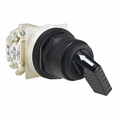 SCHNEIDER ELECTRIC 9001SKS11FBH13 Selector Switch Non Illuminated 2Pos 30mm Black