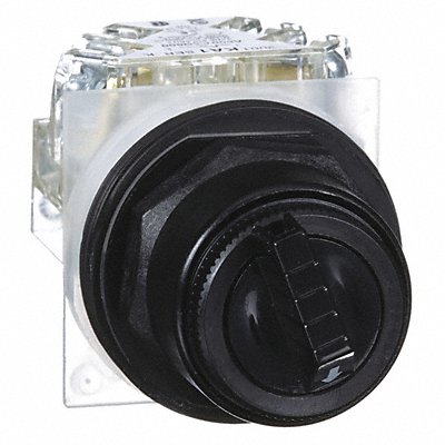 SCHNEIDER ELECTRIC 9001SKS43BH13 Selector Switch Non Illuminated 3Pos 30mm Black