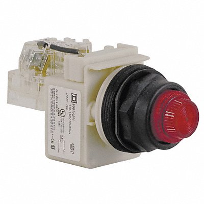 SCHNEIDER ELECTRIC 9001SKT1R31 Pilot Light Red 30mm Incandescent