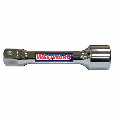 WESTWARD 45J262 Socket Extension Chrome Drv 1 in