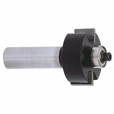 WESTWARD 45J314 Rabbeting Cut Profile Router Bit 1-1/4
