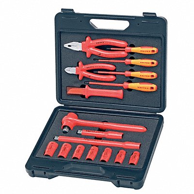 KNIPEX 989911 Insulated Tool Set 17 pc.