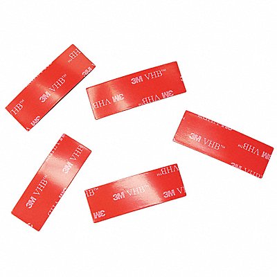 3M 4905 Double Sided VHB Tape 4 L 1/2 W PK100