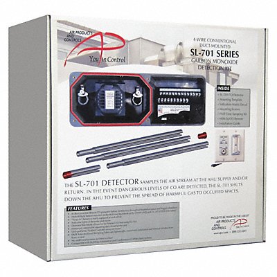AIR PRODUCTS AND CONTROLS SL701KIT Carbon Monoxide Duct Detector Kit