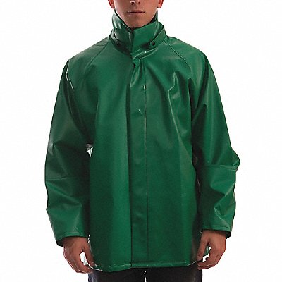 TINGLEY J41248 Flame Resistant Rain Jacket Green 4XL