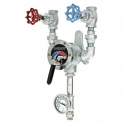 LEONARD VALVE THS25VBDCP Hose Station 3/4 In 9 gpm Chrome