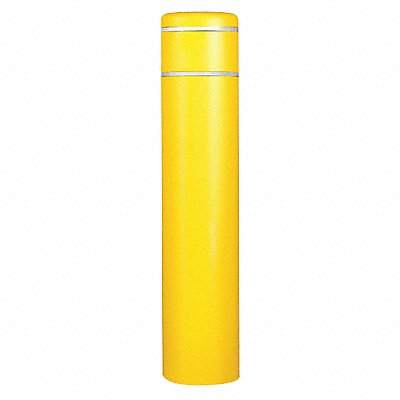 GRAINGER 4502YW Bollard Cover Yellow 13 2/5 in Dia