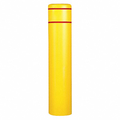 GRAINGER 4502YR Bollard Cover Yellow 13 2/5 in Dia