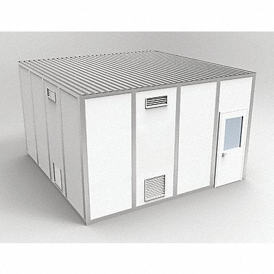 PORTA-FAB 8CR1616 Modular Cleanroom 16.4 ftx10.1 ftx16.4 ft