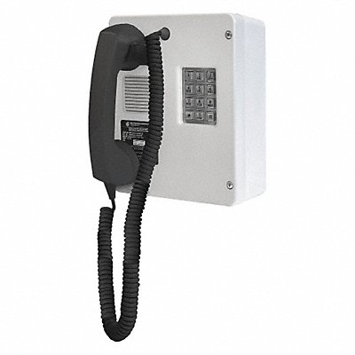HUBBELL GAI-TRONICS 246001H1 Telephone Industrial Indoor Grey