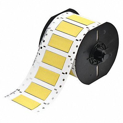 BRADY B335002342YL Wire Marking Sleeves Yellow 0.187 in.Min