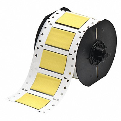 BRADY B337502342YL Wire Marking Sleeves Yellow 0.25 in.Min.