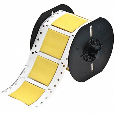 BRADY B33D10002342YL Wire Marking Sleeves Yellow 0.333 in.Min