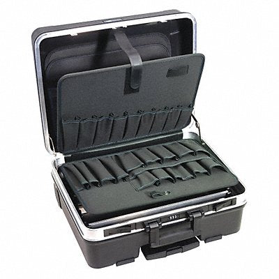 WESTWARD 45KK80 Plastic Tool Case 17 3/8 in