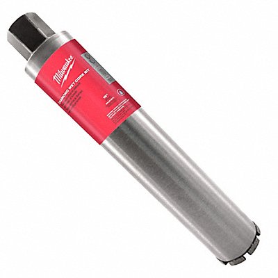 MILWAUKEE 48172035 Wet Coring Bit 3-1/2 Size 1-1/4-7 Thread