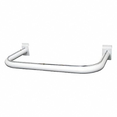ECONOCO SW681W U Shaped Round Tubing Hangrail 11inx1inx22in PK10