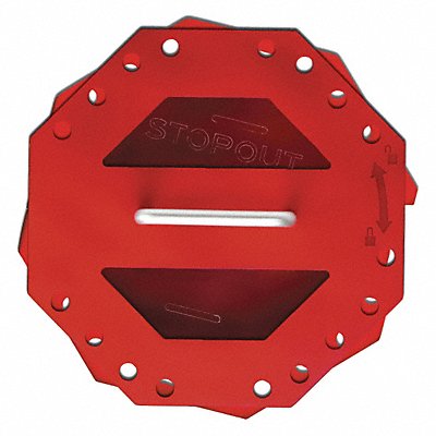 STOPOUT KCC620 Group Lockout Box Red 7-3/4 H