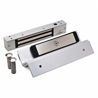 DYNALOCK 2511TJDSM Electromagnetic Lock 10-1/2in.L Aluminum
