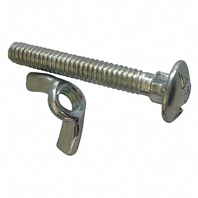GRAINGER TT11C5467BNG Bolt and Nut Kit 1/4 to 1-3/4 In PK20