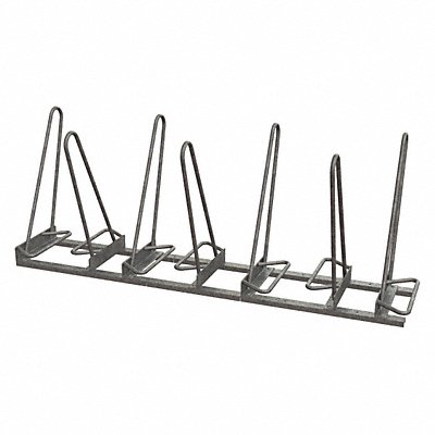 MADRAX SHKDBL7G Bike Rack Silver Color 7 Cap. 25 W