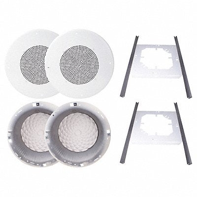 SPECO TECHNOLOGIES G86KITPR In-Ceiling Speaker Kit 13inL x 13inW PR