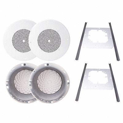 SPECO TECHNOLOGIES G86KITPRC In-Ceiling Speaker Kit 13inLx3-1/2inH PR