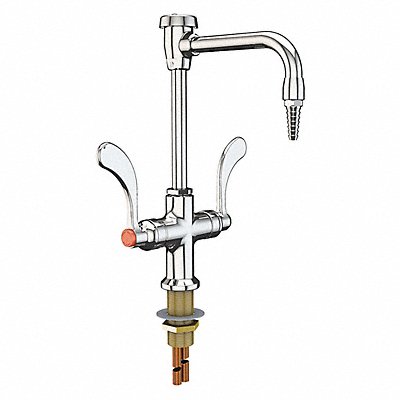INSTOCK GRL4128VBBH Gooseneck Laboratory Faucet Brass Body