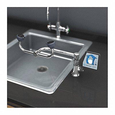INSTOCK GREW806 Eyewash Plastic Spray Head Silver