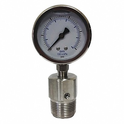 KODIAK KC301L25200DSF14M K4225 Pressure Gauge 1 in MNPT 0 to 200 psi