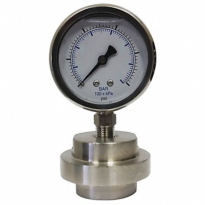 KODIAK KC301L2530DSM3511LP K4230 Pressure Gauge 1/4 in FNPT 0 to 30 psi