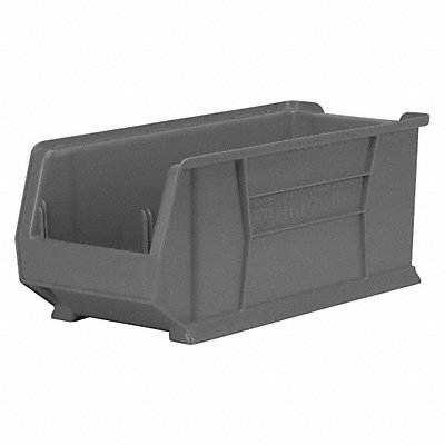 AKRO-MILS 30287GREY D5557 Super Size Bin Grey Plastic 10 in
