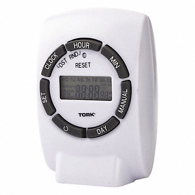 TORK 460E Plug-In Timer 7 day White