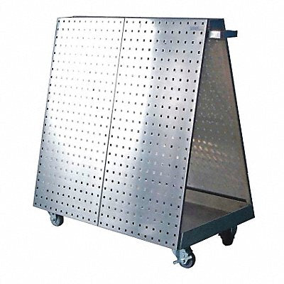 TRITON PRODUCTS LBC18SS Afrm Pegboard Trk 37inx39inx21in Sqr